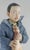 Early 21st Century Wei Yi 魏艺, Yang Dongxing from Childhood, 2010, Resin For Sale - Image 5 of 12