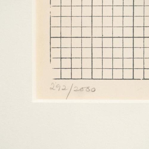 Black Carl Andre, Untitled, 1972, NYCLU Ticket For Sale - Image 8 of 14