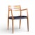 Niels Moller Niels Moller Model 62 Mid Century Danish Teak Captains Chairs - Pair For Sale - Image 4 of 13