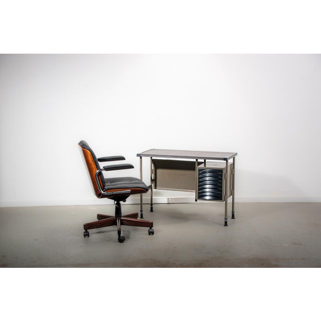 Spazio Series Typewriter Desk by Studio BBPR for Olivetti, 1960 For Sale - Image 18 of 18