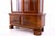 Brown Vintage Art Deco Display Cabinet, Poland, 1930 For Sale - Image 8 of 12