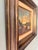 Vintage Signed European Countryside Sunset Landscape Oil Painting in Wood Frame For Sale - Image 15 of 15