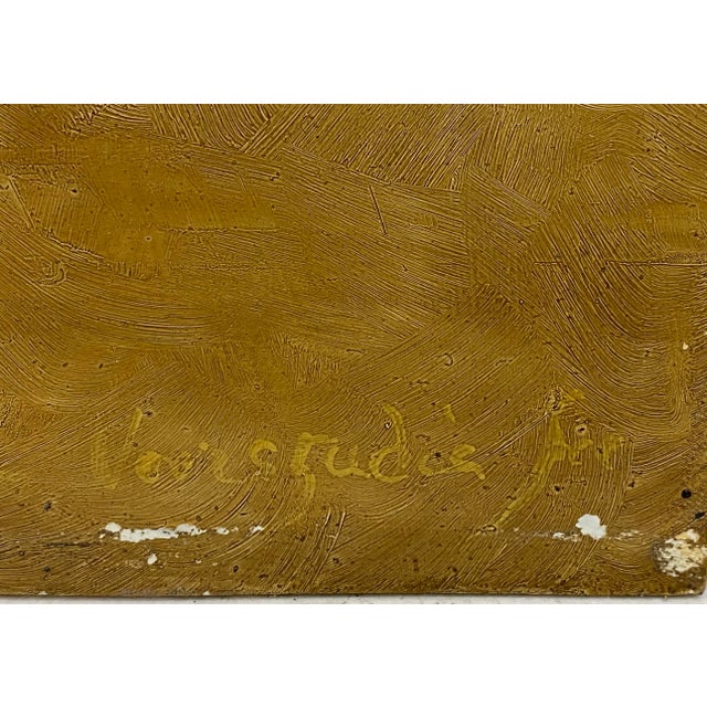 In the Style of Johannes Evert Hendrik Akkeringa Oil on Panel Beach Scene C.1920 For Sale In San Francisco - Image 6 of 13