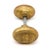 Traditional Pair of Antique Statler Hotel Oval Bronze Swans Door Knobs For Sale - Image 3 of 6