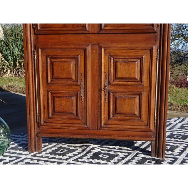 Vintage High Sideboard in Oak, 1960s For Sale - Image 17 of 18