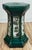 Green Vintage Majolica Style Green Garden Stool For Sale - Image 8 of 9