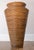 Mid-Century Modern Vintage Boho Gabriella Crespi Style Pencil Reed Rattan Floor Vase For Sale - Image 3 of 12