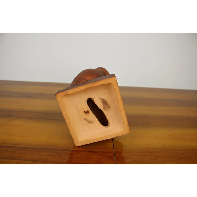 Ceramic Mid-Century Sculpture of Nude Sitting Women by Jitka Forejtová, 1960s For Sale - Image 7 of 9