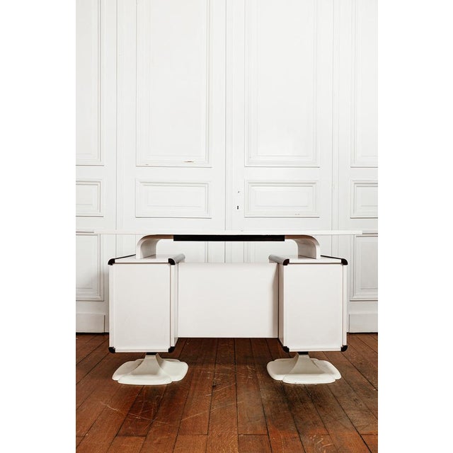 Desk and Chair from Gautier, France, 1970s, Set of 2 For Sale - Image 6 of 17