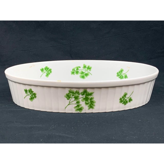 Late 20th Century Oven to Table Casserole Serving Dish For Sale - Image 5 of 12