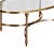 1960s 1960s Exquisite Italian Mid Century Modern Round Chrome Brass Glass Top Coffee Table For Sale - Image 5 of 8