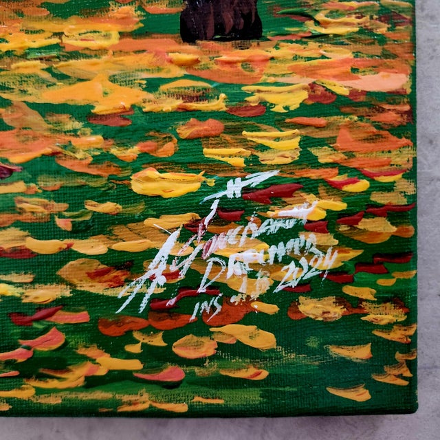 Impressionist Original Oil on Canvas Painting #4 For Sale In Orlando - Image 6 of 8