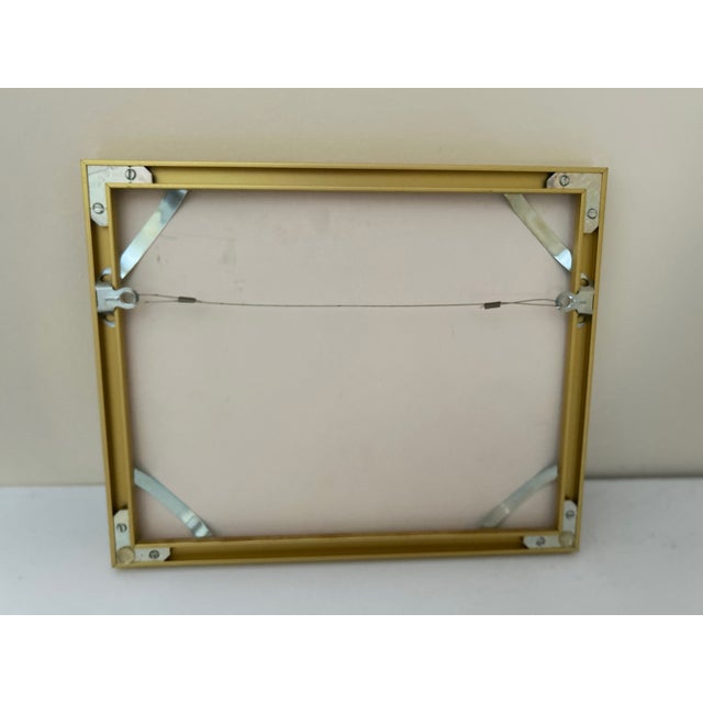 Paper Late 20th Century "Swilcan Bridge, St Andrews” Signed Golf Course Art Print by Paul Kuchno (Attributed) For Sale - Image 7 of 7