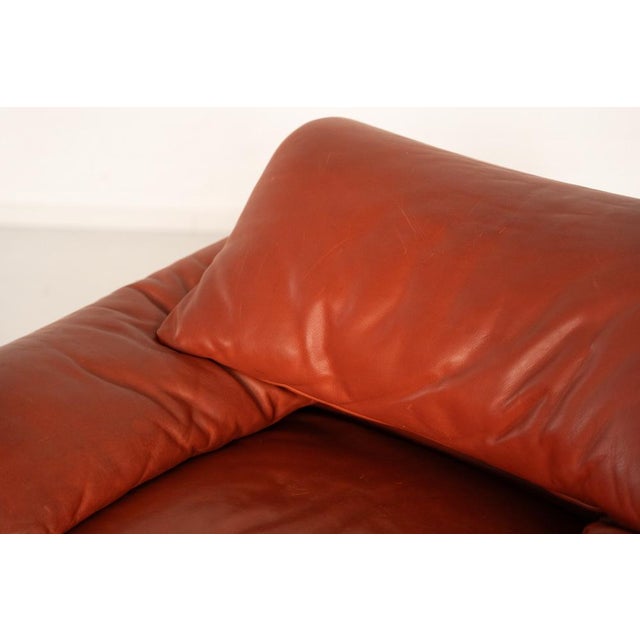1970s Maralunga Lounge Chair by Vico Magistretti for Cassina, 1970s For Sale - Image 5 of 12