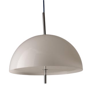 Space Age Translucent Acrylic Glass Semi-Sphere Pendant from Wila, 1970s For Sale