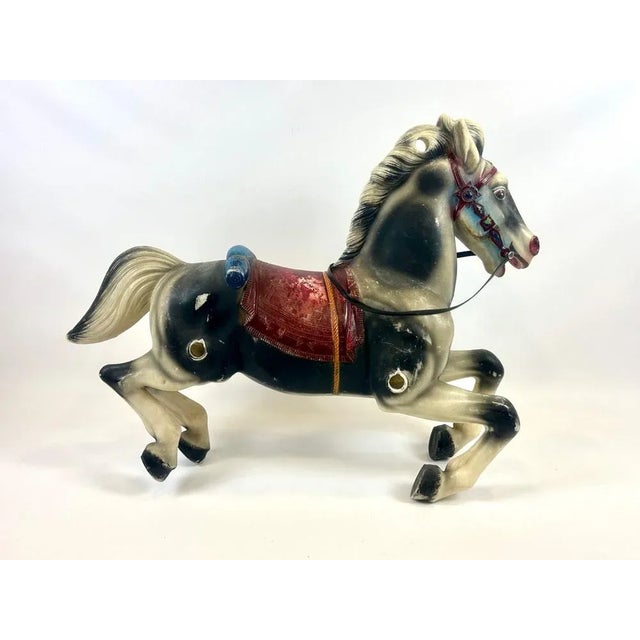 Vintage Plastic Rocking Horse from Blazon, 1970 For Sale - Image 12 of 12