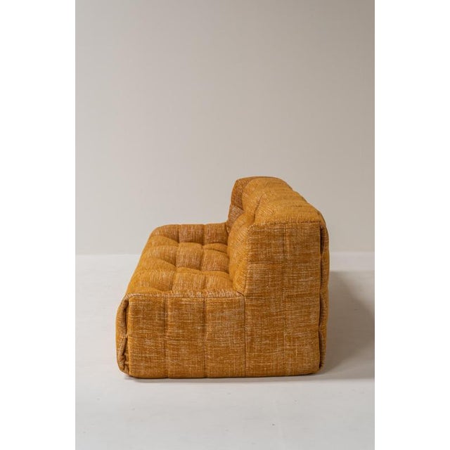 Brown Kashima 3-Seater Sofa by Michel Ducaroy for Ligne Roset, France, 1970s For Sale - Image 8 of 18