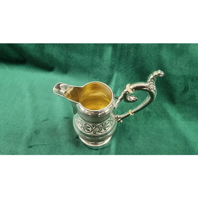 Silver Silver Cream Can by Theodor Dörr, 1800s For Sale - Image 8 of 14