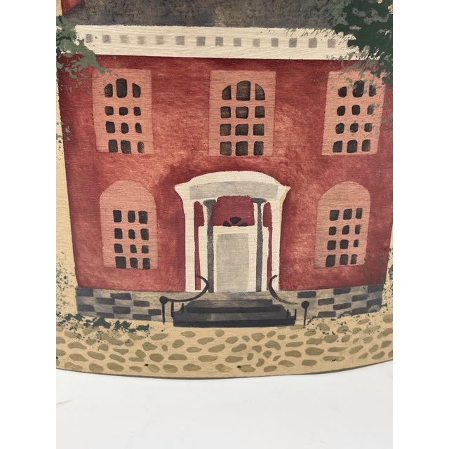 Nautical Rare Graduated Pair of 1992 Signed Betty MacLaren Nantucket Boxes – Black Lamb Exclusives For Sale - Image 3 of 16