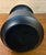 Vintage Metal Vase With Chrome Interior For Sale - Image 4 of 4