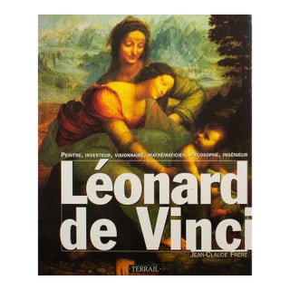 Leonardo Da Vinci, French Book by Jean-Claude Frere, 1994 For Sale
