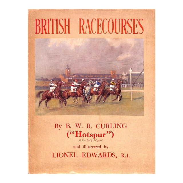 "British Racecourses" 1951 Curling, b.w.r. For Sale