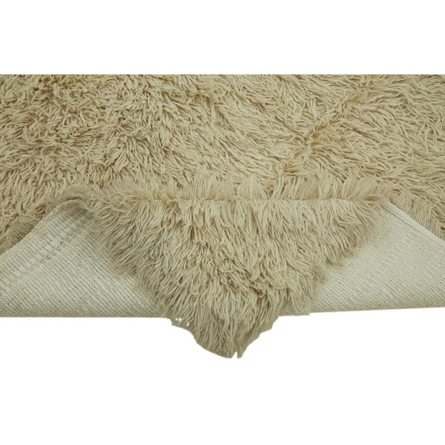 Vintage Tulu Rug in Cotton & Wool For Sale - Image 6 of 7