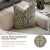 Elevate your home décor with our handmade decorative throw Pillow Covers, featuring a beautiful "Linen Blend " "Brown "...