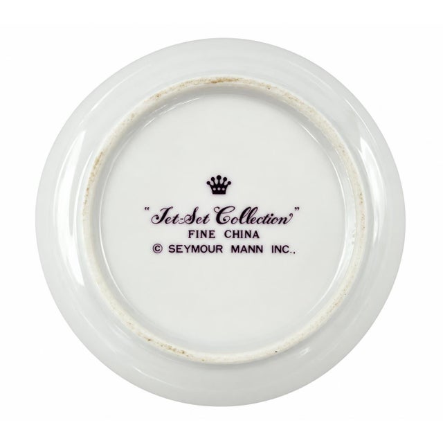 French Vintage Ritz Paris Hotel Porcelain Ashtray Dish For Sale - Image 3 of 9