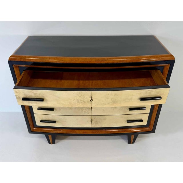 Italian Art Deco Chest of Drawers, 1940s For Sale - Image 15 of 16