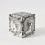 1960s Porcelain Cube Cammei Paperweight by Piero Fornasetti, 1960s For Sale - Image 5 of 12