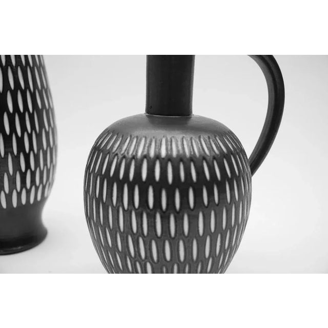 Ceramic Studio Ceramic Vases by Wilhelm & Elly Kuch, Germany, 1960s, Set of 3 For Sale - Image 7 of 11