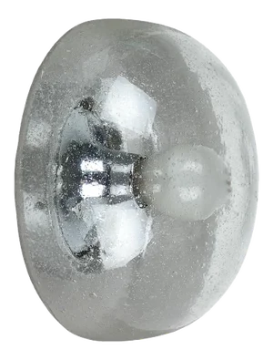 Vintage Ice Glass Bubble Wall Light from Hillebrand Leuchten, Germany