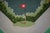 Hand Needlepoint Golfing Theme Bridge Table Cover W/ Celadon Green Border For Sale - Image 9 of 10