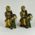 1970s 1970s Pair of Italian Ceramic Medieval Knights Figurines For Sale - Image 5 of 12