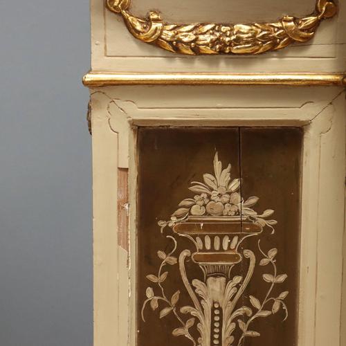 Antique Cupboards in Lacquered Carved Fir, Italy, 19th Century, Set of 2 For Sale - Image 10 of 15