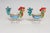 Mid-Century Modern Pair of Hand Painted Vintage Italian Ceramic Rooster Compotes/Vases by De Simone For Sale - Image 3 of 18