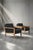 Mid-Century Danish Modern Oak and Felt Lounge Chairs, 1960s, Set of 2 For Sale - Image 10 of 18