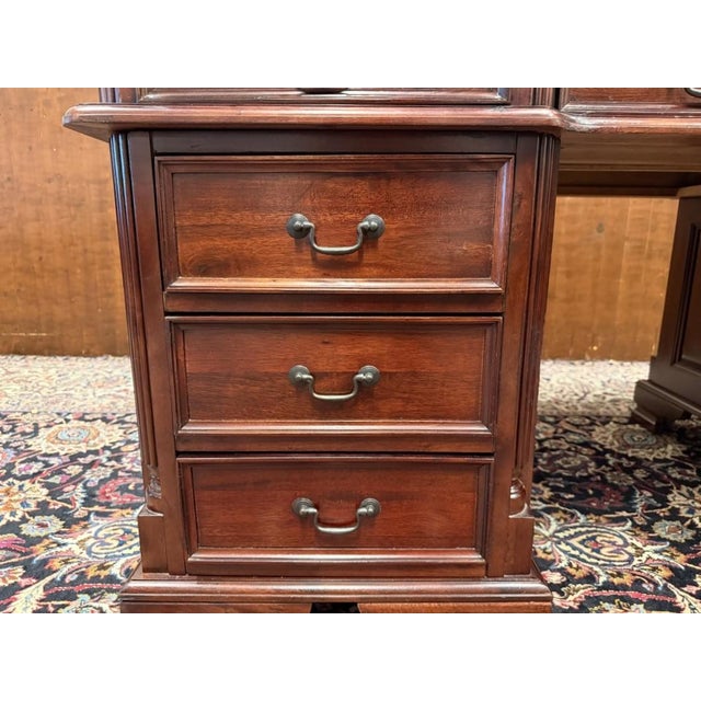 English Desk in Mahogany For Sale - Image 12 of 18