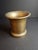 Antique 17th/18th C. Heavy Cast Bell Metal Brass Mortar & Pestle, J. Greenstein Provenance Judaica For Sale - Image 15 of 18