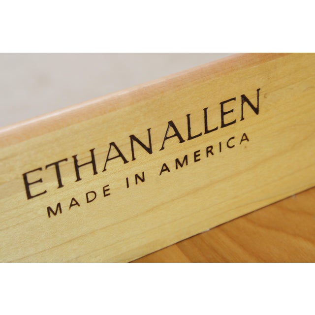 Ethan Allen Maple Country Colors Nightstand For Sale - Image 12 of 12