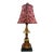 Vintage John Richard Pagoda Style Column Table Lamp - Unique Home Decor Accent Sales Pitch For Sale
