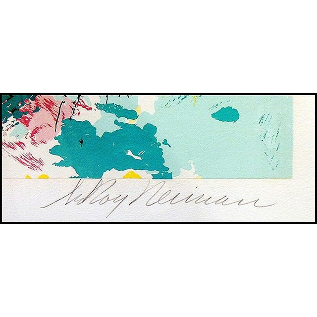 Abstract Expressionism 1980s Kilimanjaro Cheetahs, LeRoy Neiman For Sale - Image 3 of 5