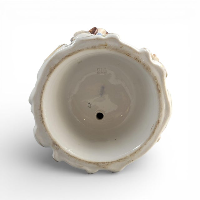 Large Figural Porcelain Candlesticks, Germany, 1890, Set of 2 For Sale - Image 13 of 14