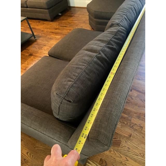 Authentic Rh (Restoration Hardware) Lancaster Sectional – Deep-Seat Luxury L-Shape For Sale - Image 9 of 12