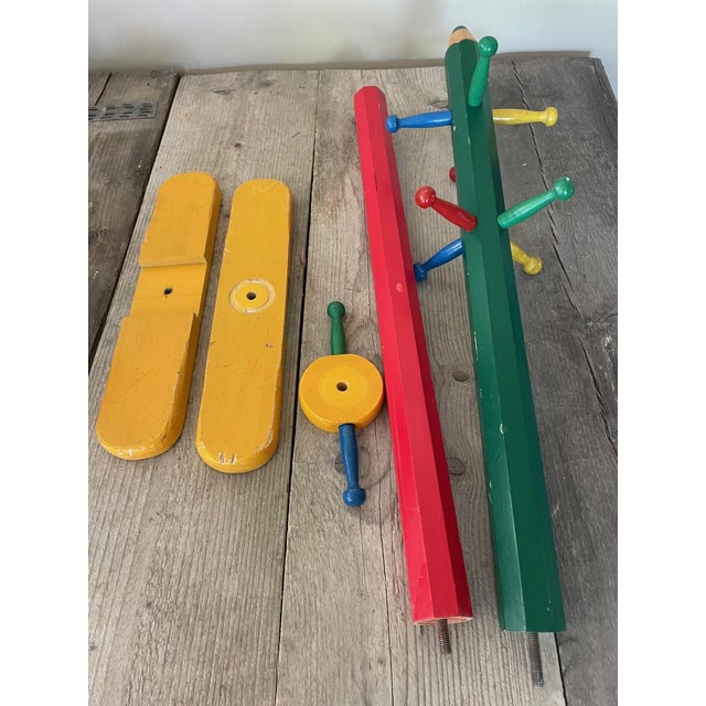 Pierre Sala Pencil Coat Rack, 1980s For Sale - Image 9 of 10