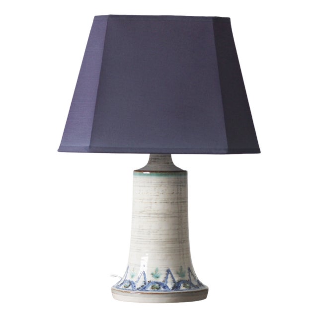Vintage Ceramic Table Lamp from Søholm, Denmark, 1960s For Sale