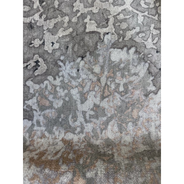 Traditional Zoffany 5 1/2 Yards Belvoir Mineral Fabric For Sale - Image 3 of 7