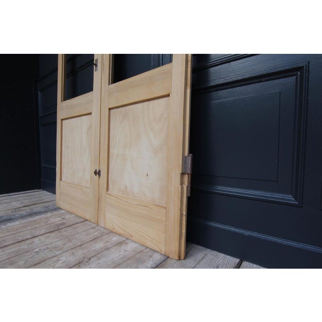 Antique Double Door in Pine, 1890s For Sale - Image 15 of 18