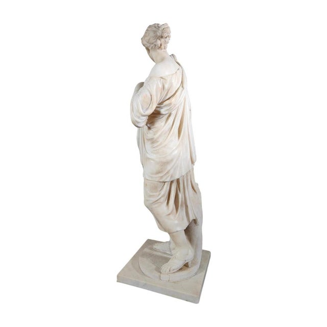 Diana De Gabios, Marble Sculpture, 19th Century For Sale - Image 13 of 18